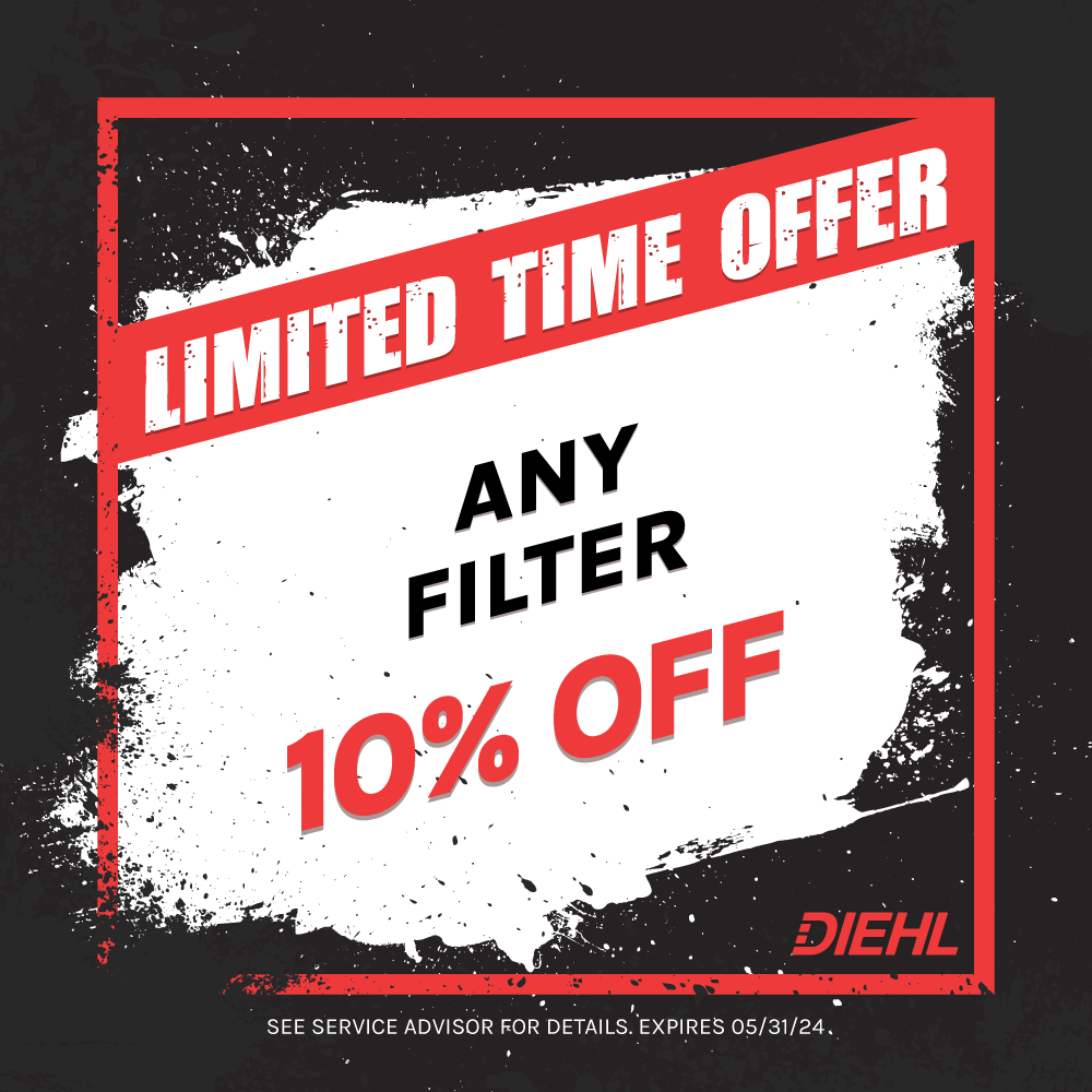 10% Off Any Filter | Diehl of Butler