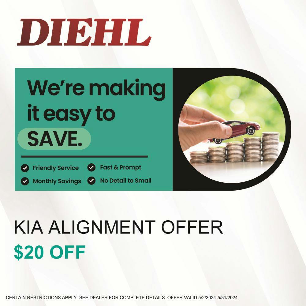 Kia Alignment Special | Diehl Kia of Massillon