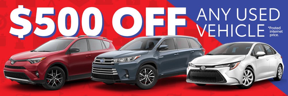 Memorial Day – Used Offer | Team Toyota of Princeton