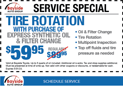 TIRE SPECIAL | Bayside Toyota