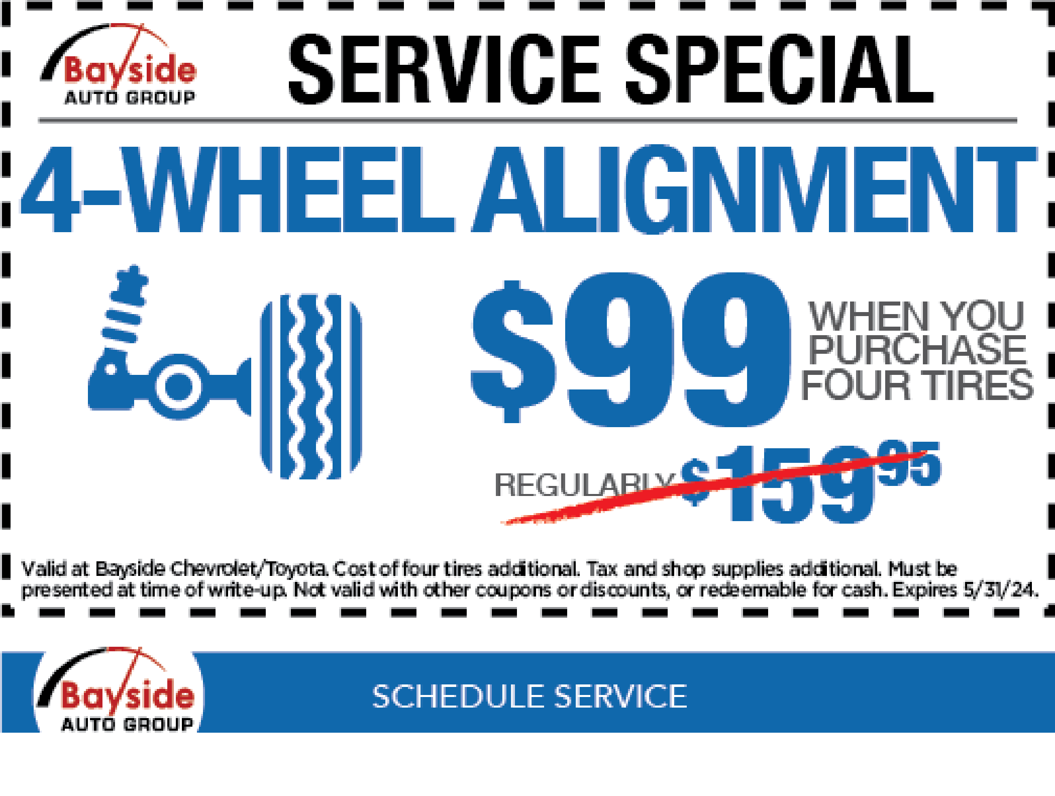 4 WHEEL ALIGNMENT SPECIAL | Bayside Toyota