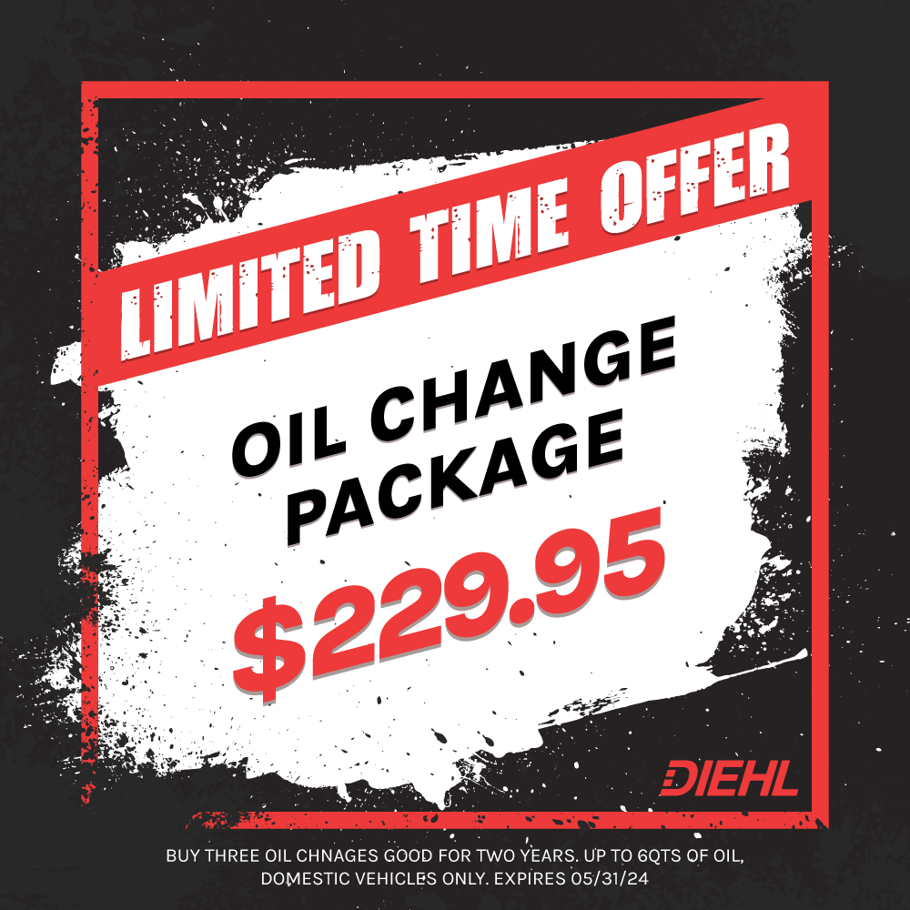 Oil Change Package for $229.95 | Diehl Chevrolet