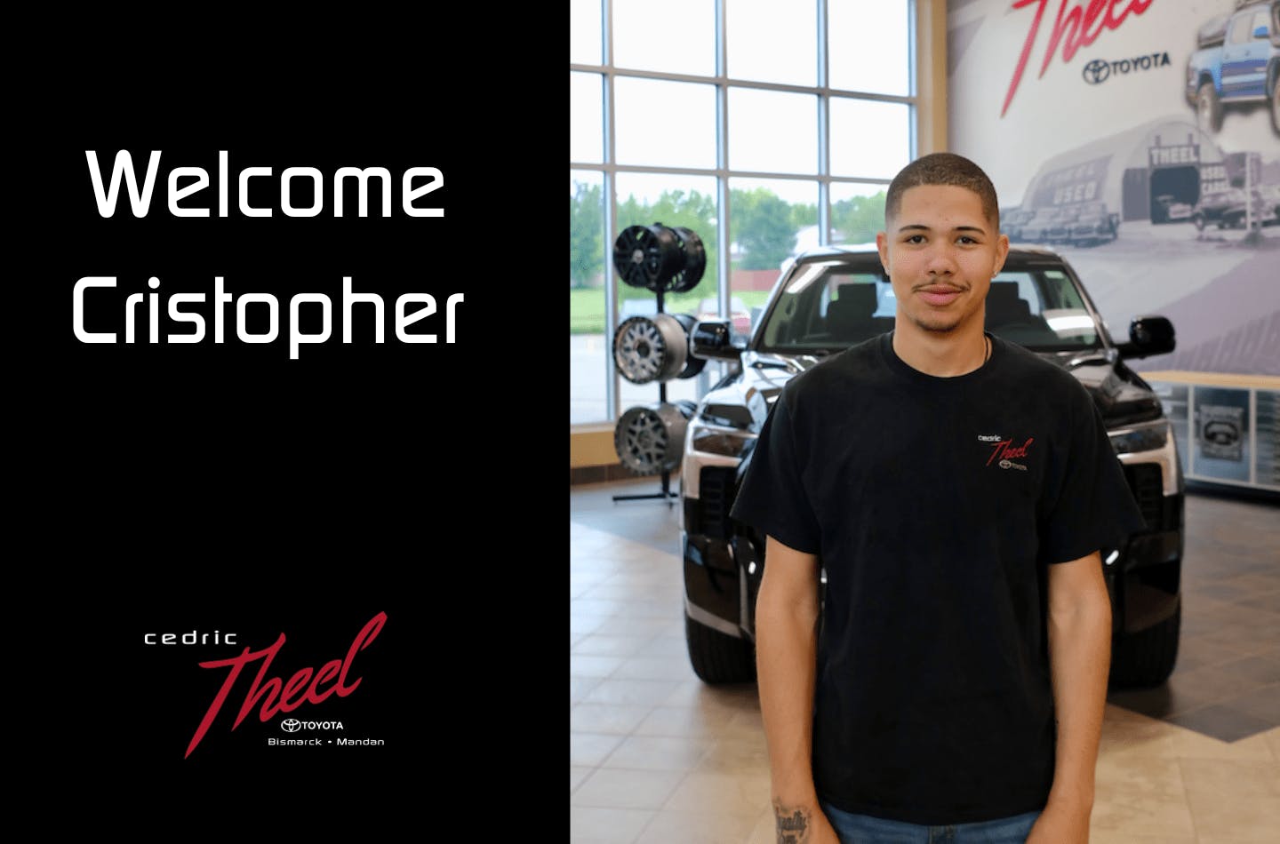 Cedric Theel Toyota Welcomes Lube Tech