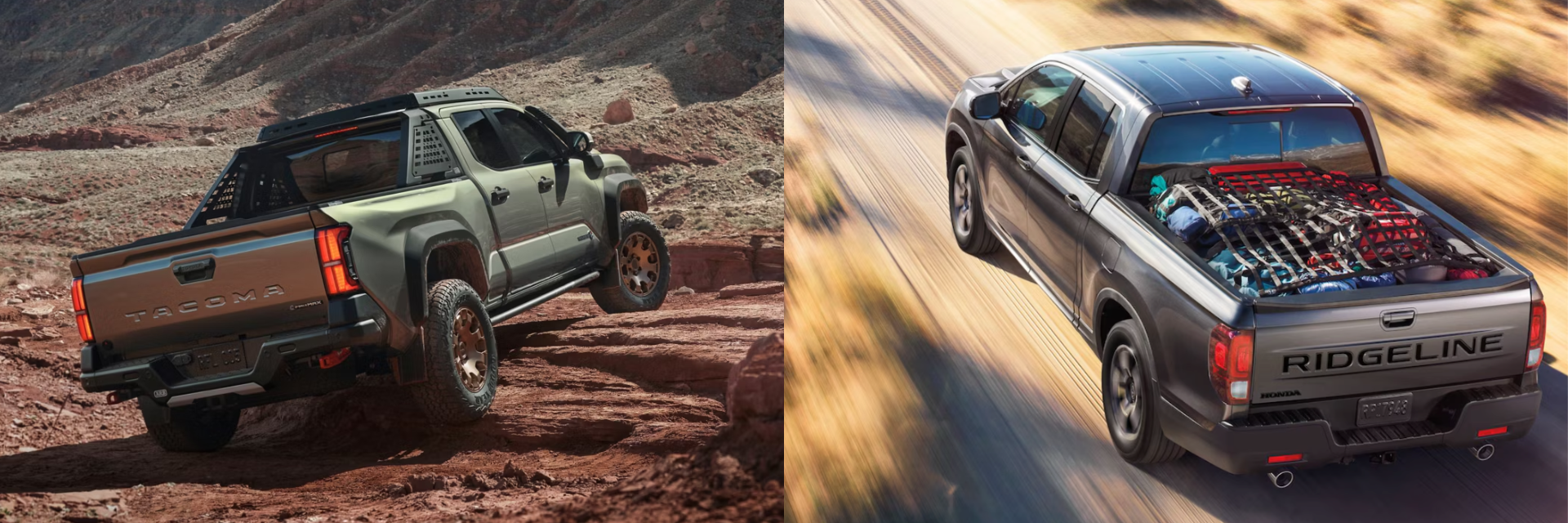Toyota Tacoma vs. Honda Ridgeline