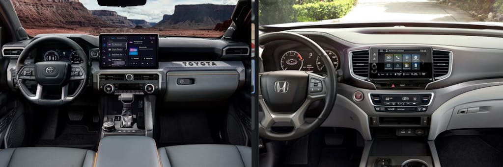 Toyota Tacoma vs. Honda Ridgeline