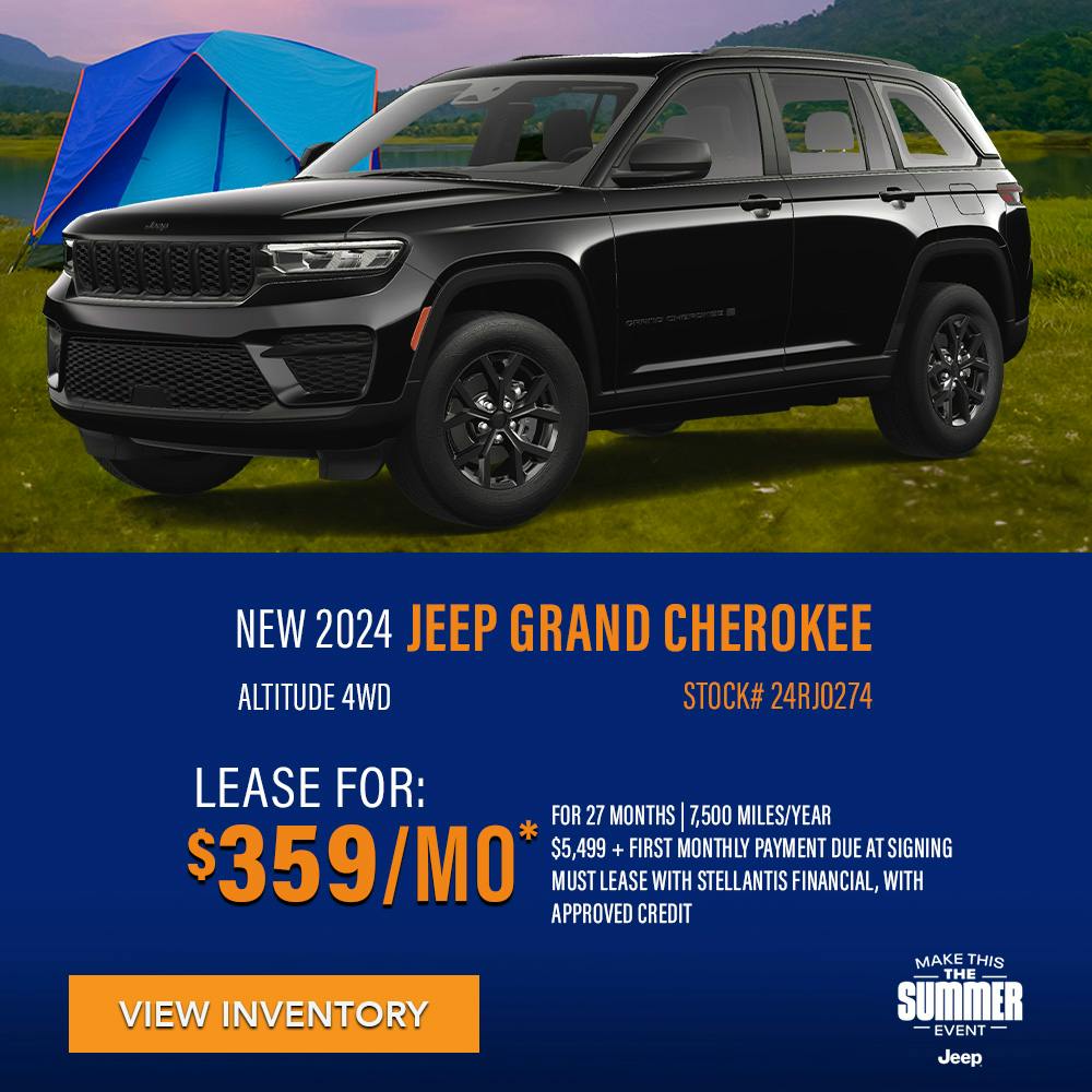 New 2024 Jeep Grand Cherokee Altitude 4WD | Diehl of Robinson