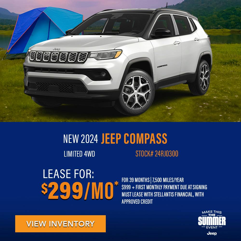 New 2024 Jeep Compass Limited 4WD | Diehl of Robinson