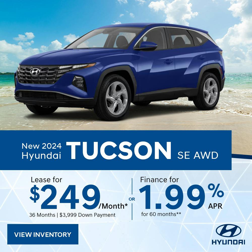 New 2024 Hyundai Tucson SE AWD | Diehl Hyundai