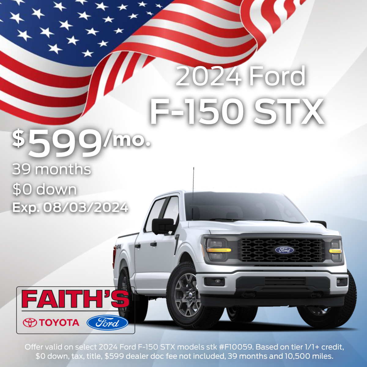 2024 Ford F-150 Offer | Faiths Auto Group