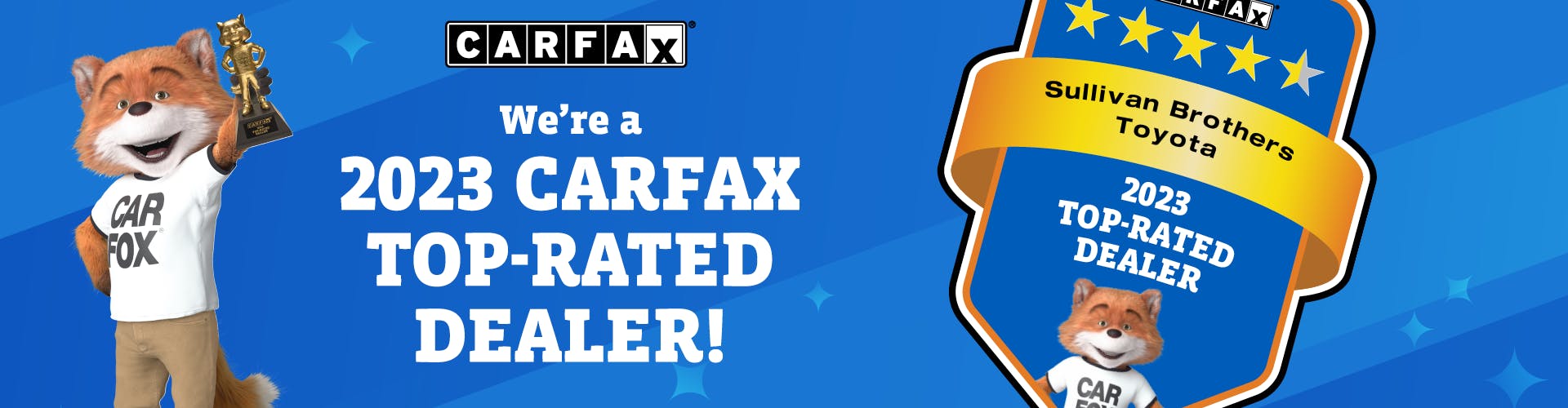 CarFax Top Rated Dealer 2023