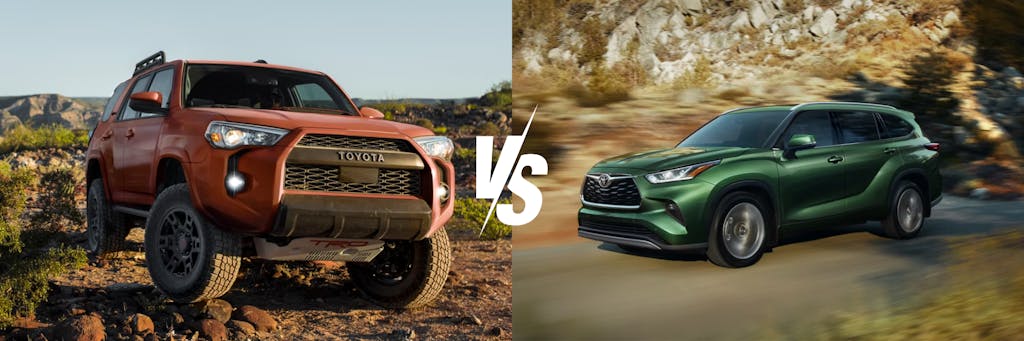 2024 Toyota 4Runner vs. 2024 Toyota Highlander