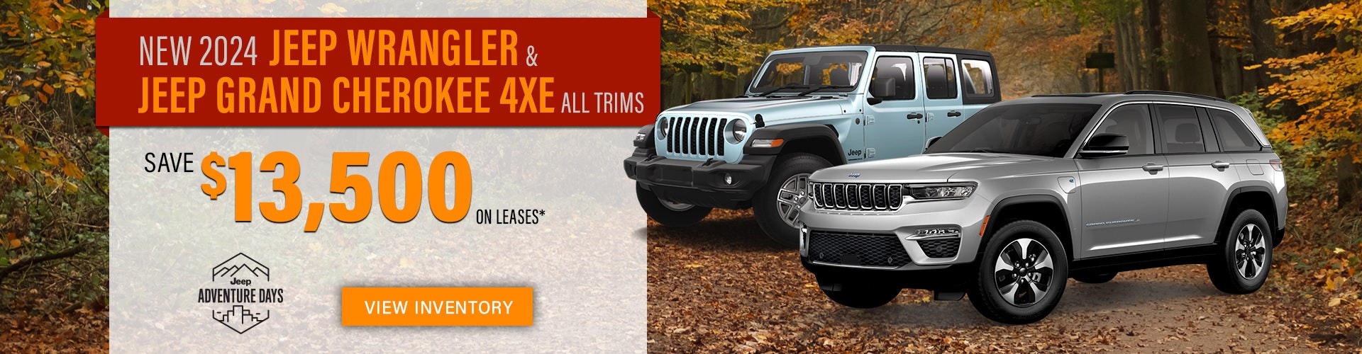 New 2024 Jeep Wrangler & Grand Cherokee 4xe Sport S 4WD