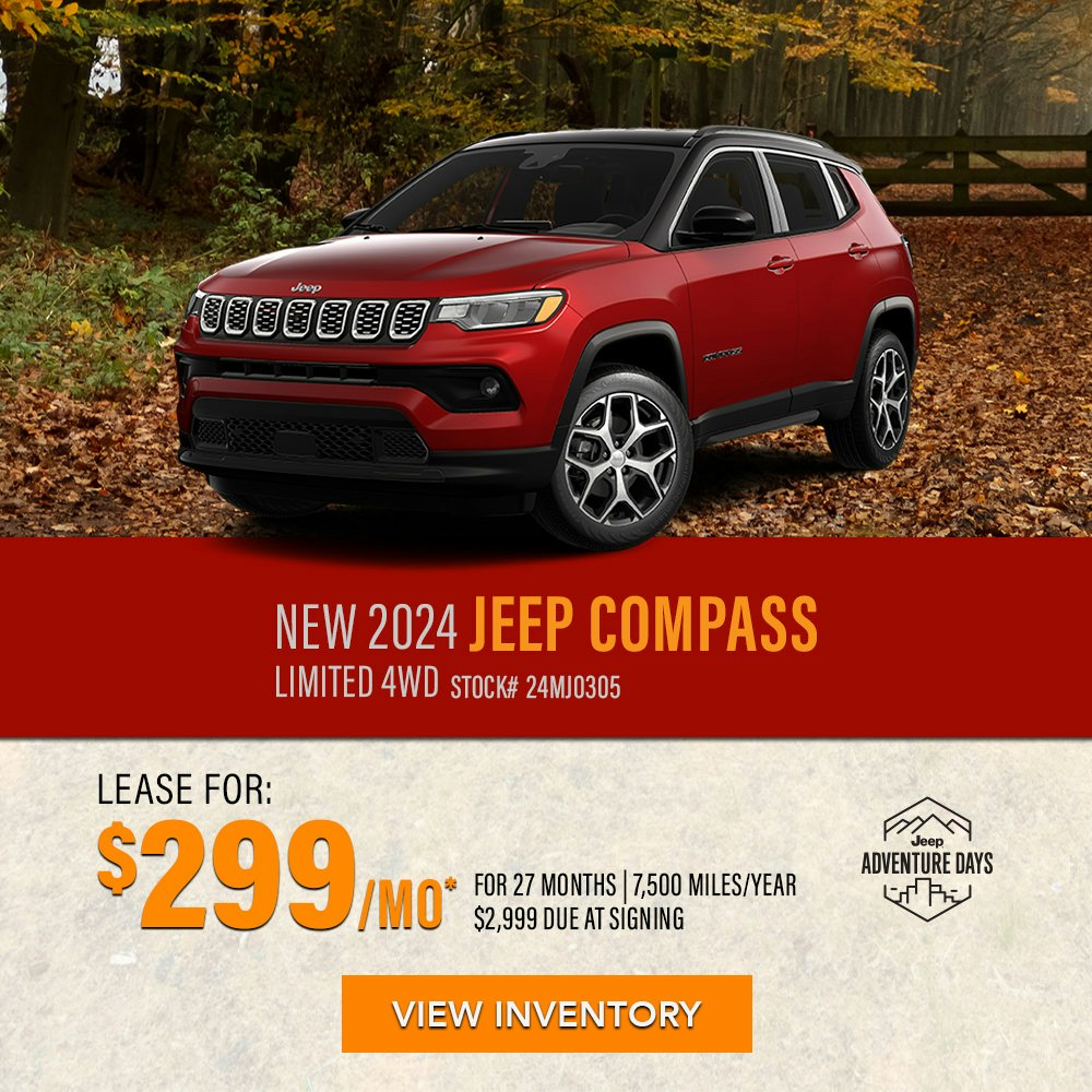 New 2024 Jeep Compass Limited 4WD