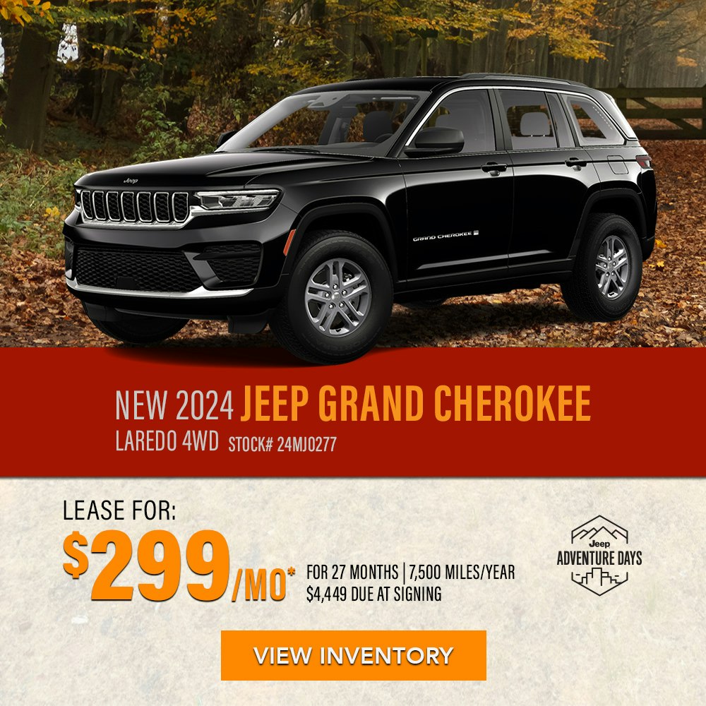 New 2024 Jeep Grand Cherokee Laredo 4WD