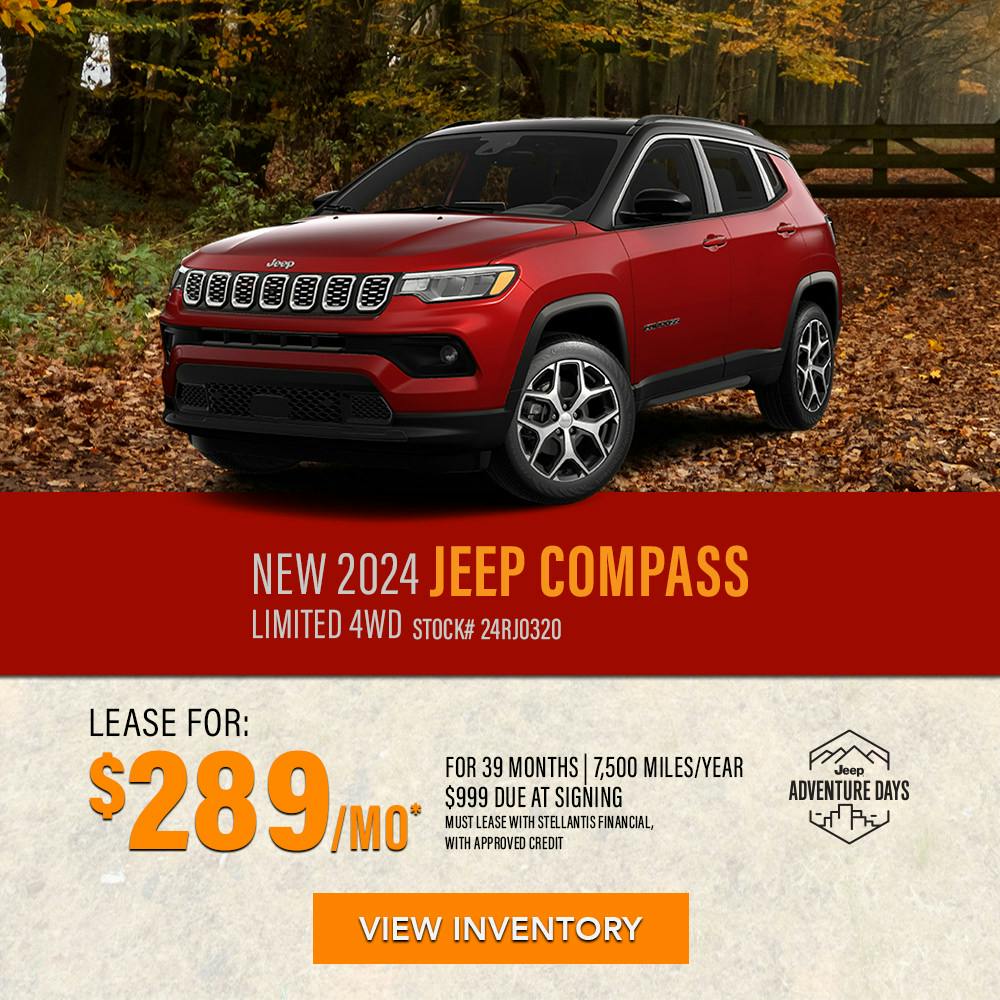 New 2024 Jeep Compass Limited 4WD