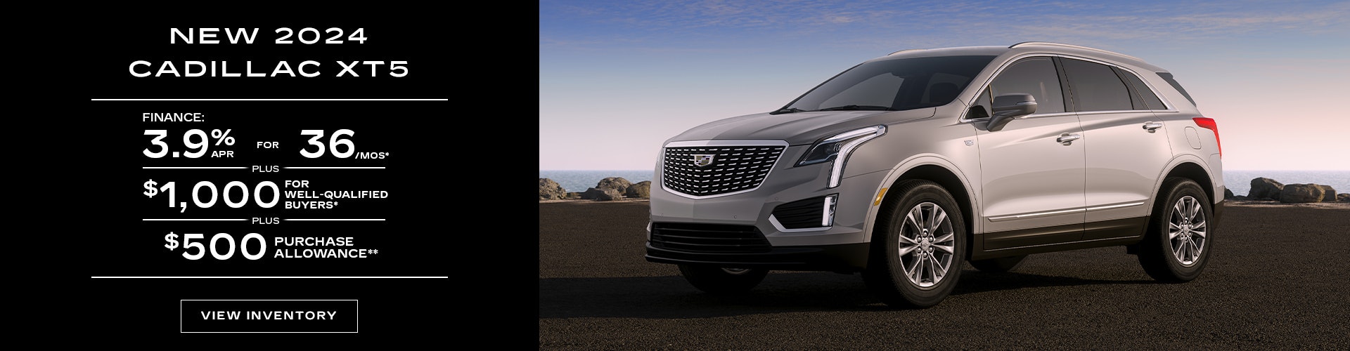 New 2024 Cadillac XT5