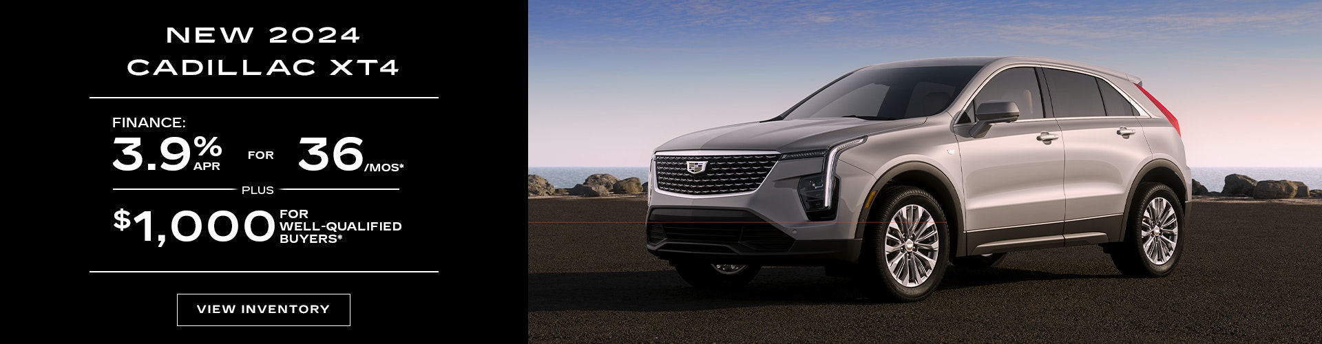 New 2024 Cadillac XT4