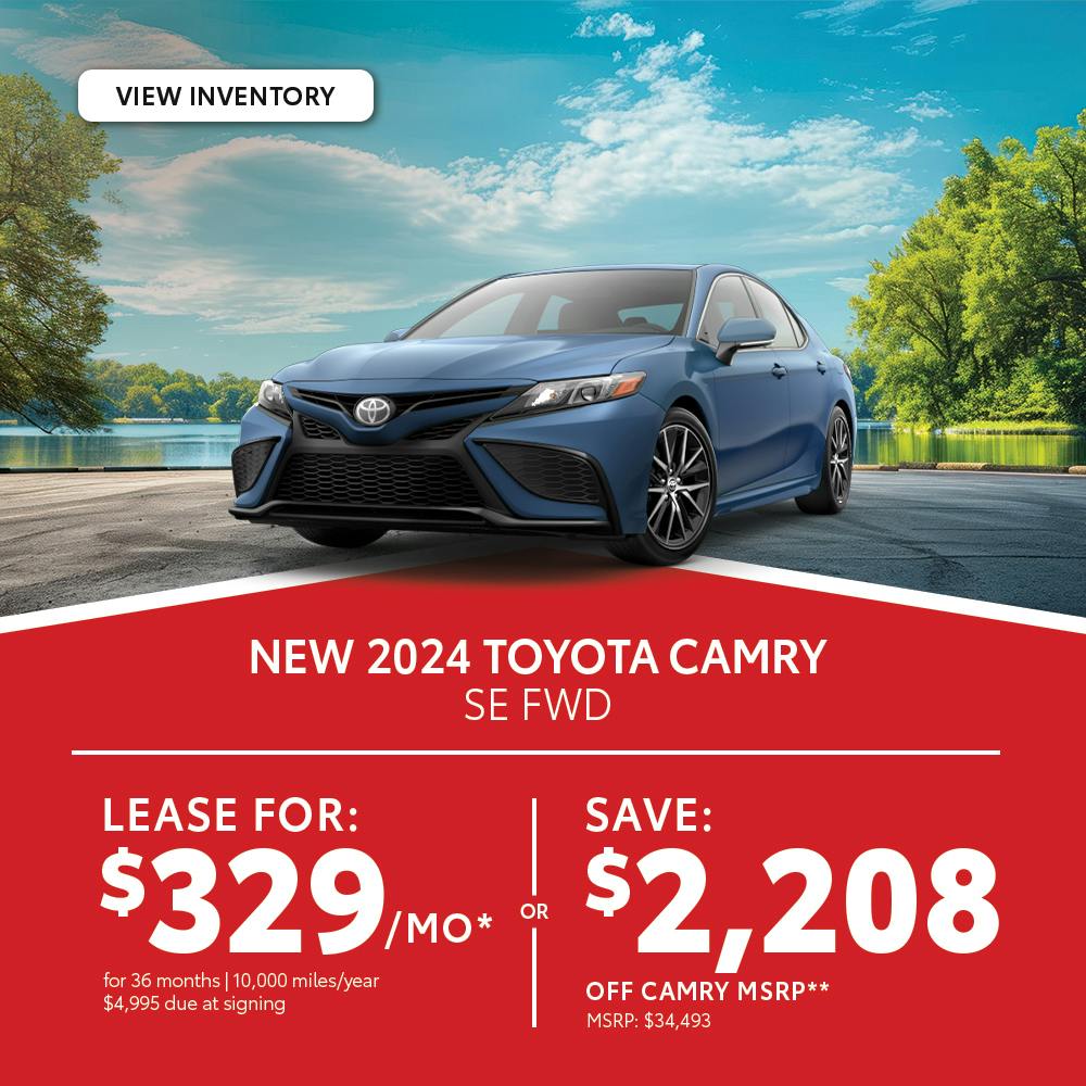 New 2024 Toyota Camry SE FWD