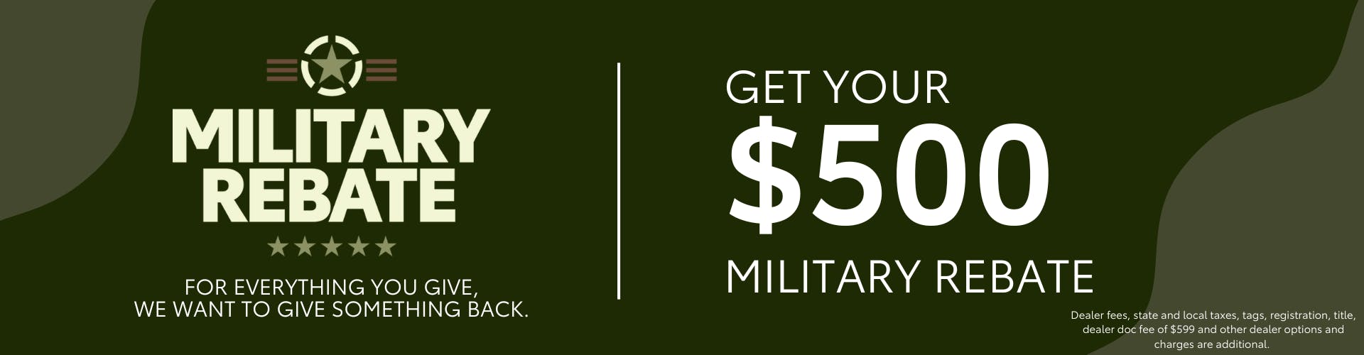 Military Rebate