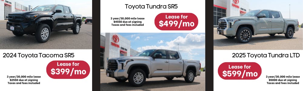 Rates | Cedric Theel Toyota