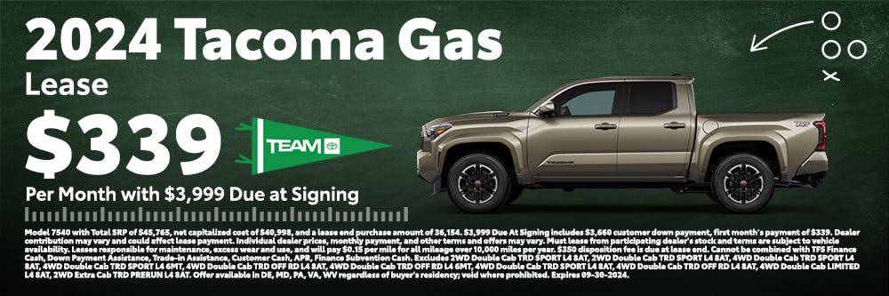 Tacoma Gas | Team Toyota of Princeton