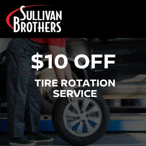 TIRE ROTATION SPECIAL | Sullivan Brothers Nissan