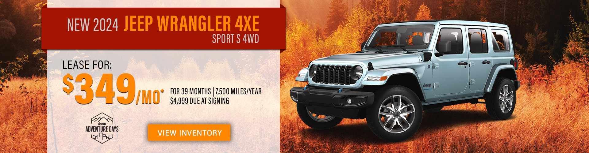 New 2024 Jeep Wrangler 4xe Sport S 4WD