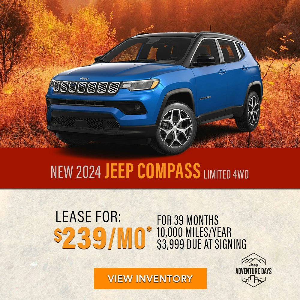 New 2024 Jeep Compass Limited 4WD