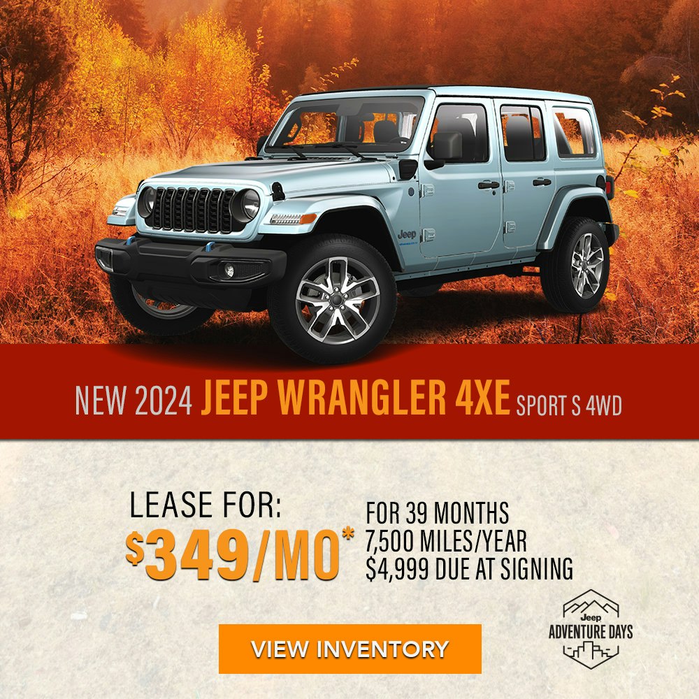 New 2024 Jeep Wrangler 4xe Sport S 4WD