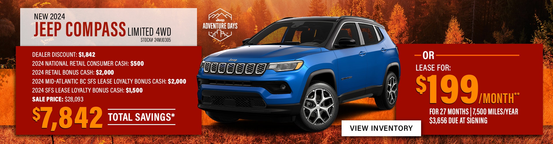 New 2024 Jeep Compass Limited 4WD