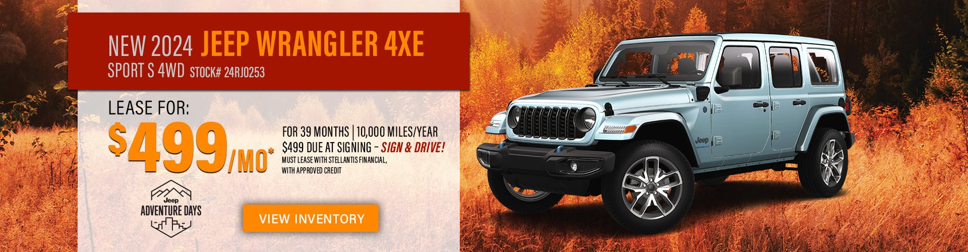 New 2024 Jeep Wrangler 4xe Sport S 4WD