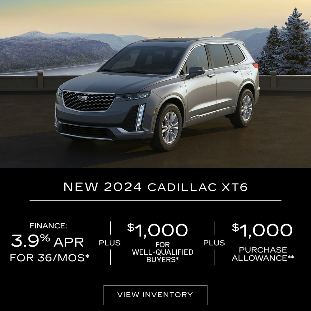 New 2024 Cadillac XT6