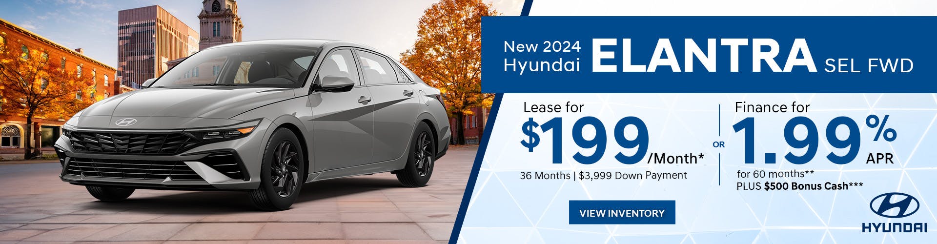 New 2024 Hyundai Elantra SEL FWD