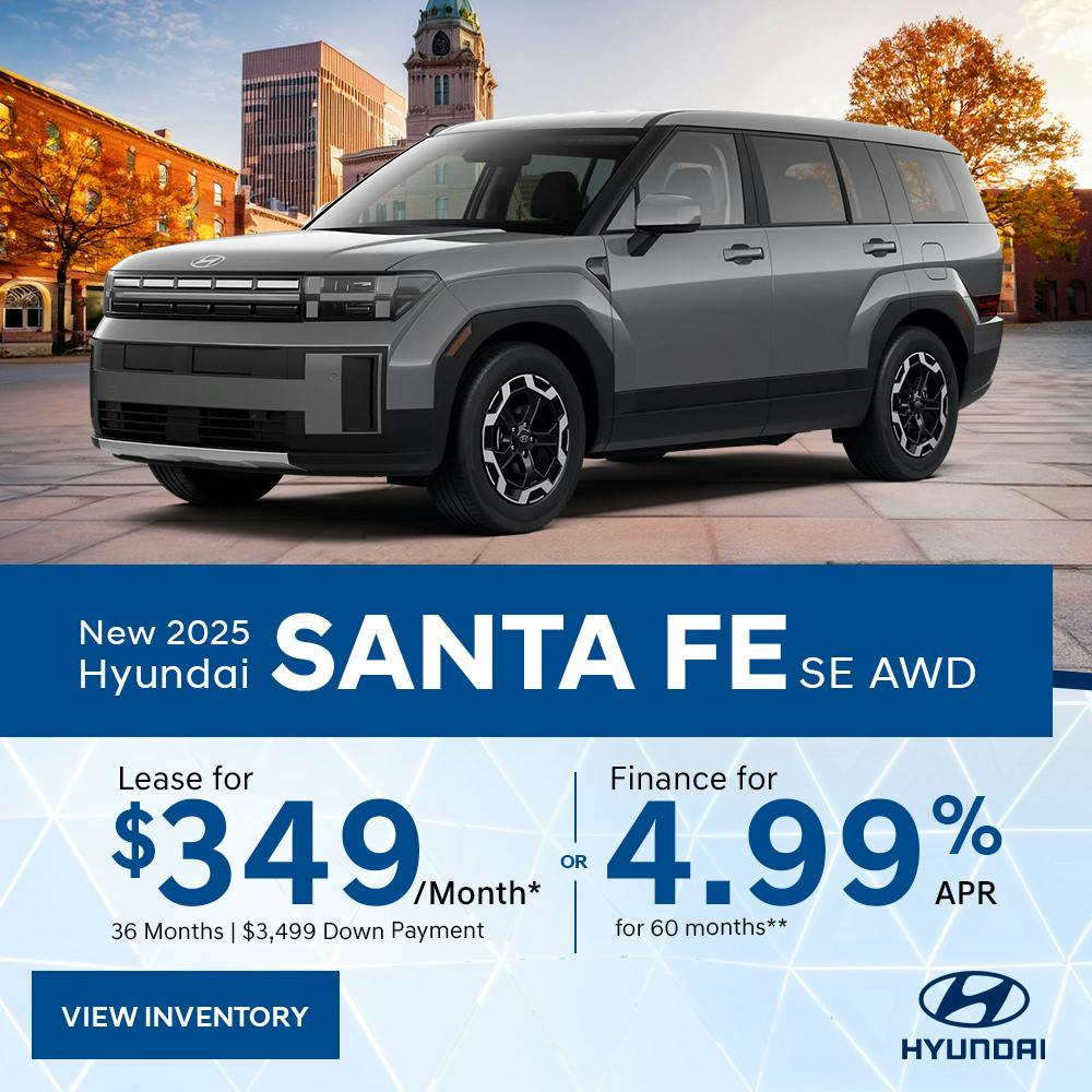 New 2025 Hyundai Santa Fe SE AWD