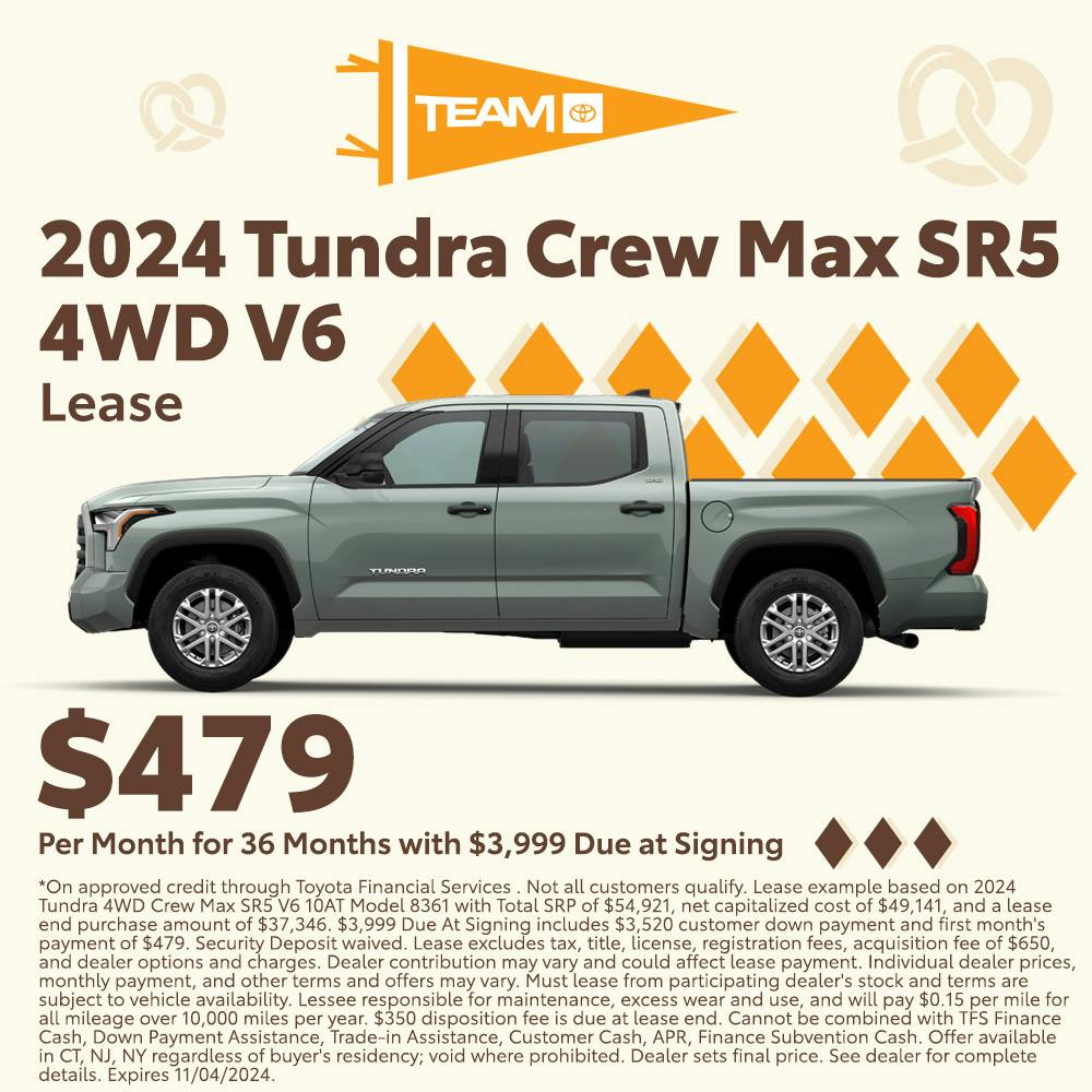 TruckTober Tundra Lease