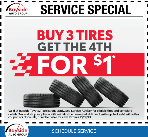 TIRE SPECIAL | Bayside Toyota