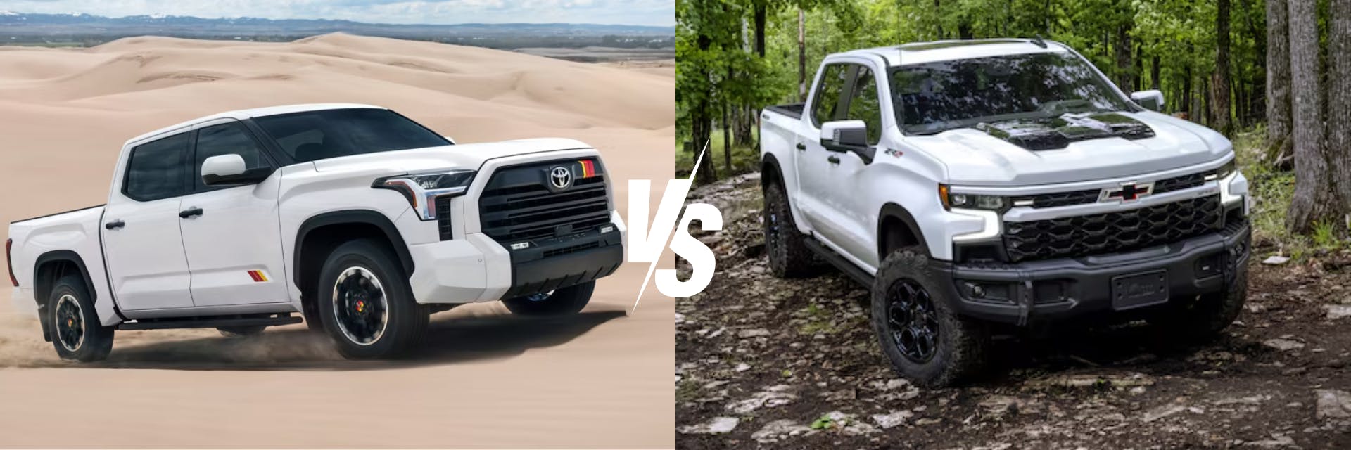 2025 Toyota Tundra vs 2025 Silverado 1500