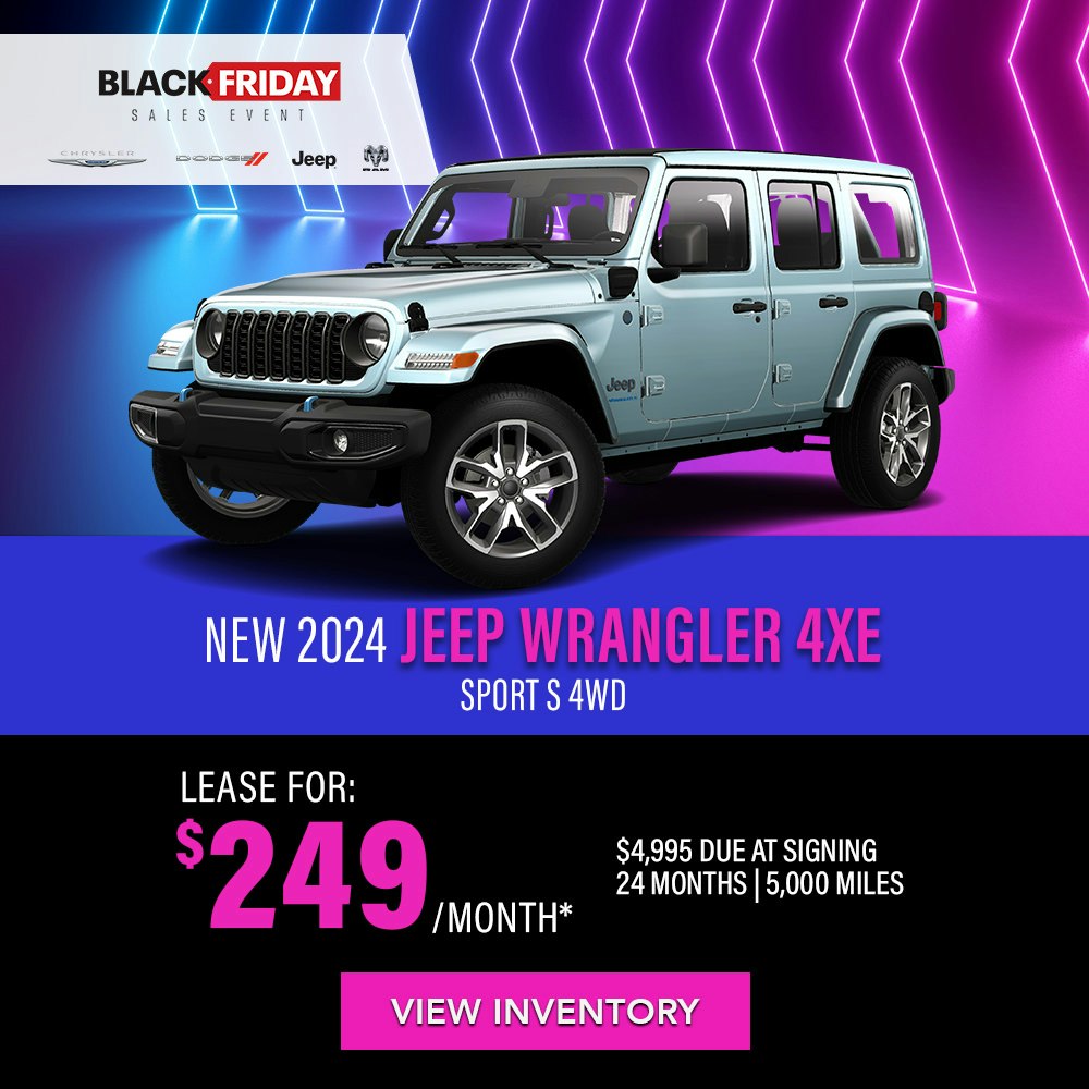 New 2024 Jeep Wrangler 4xe