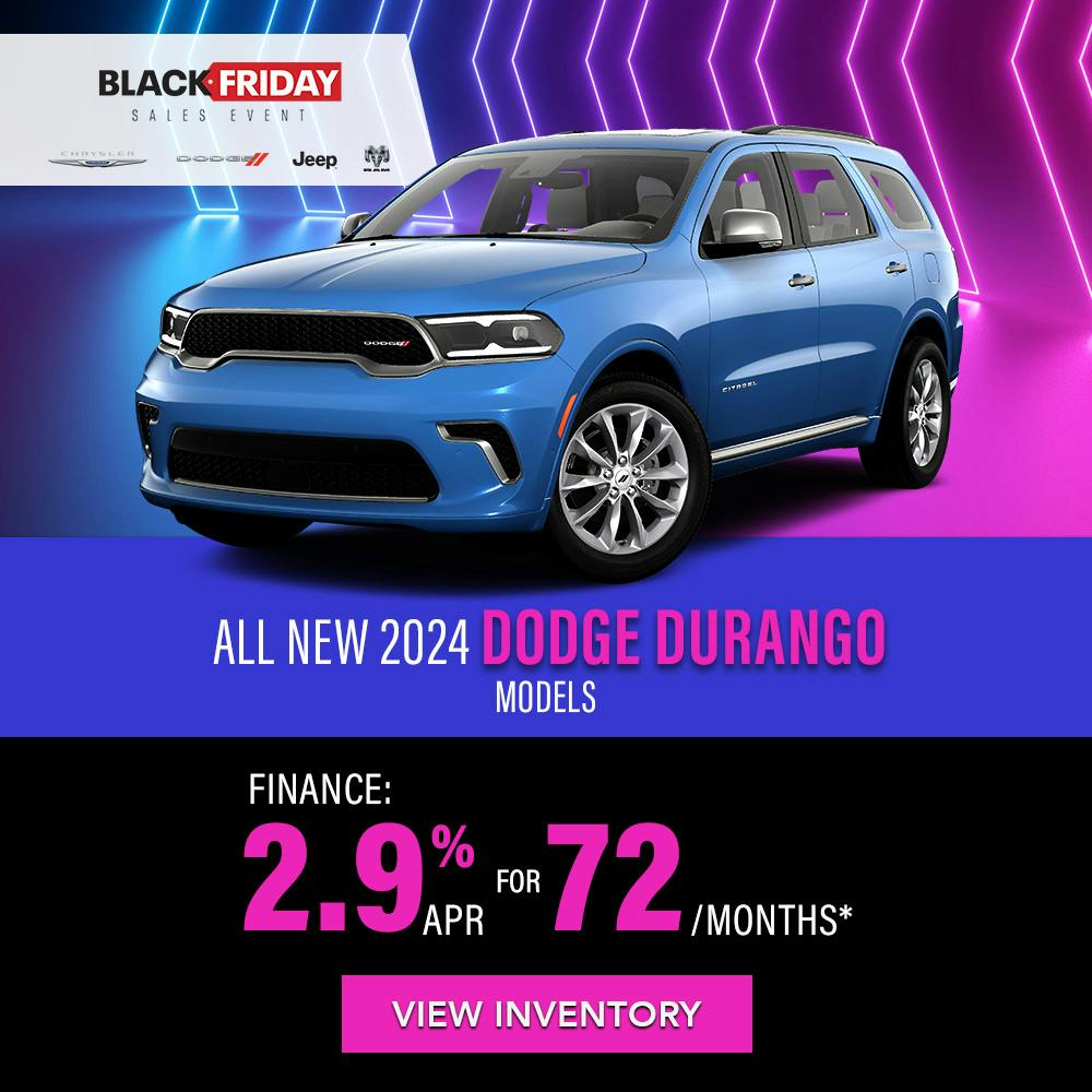 All New 2024 Dodge Durango Models