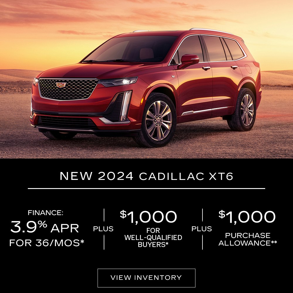 New 2024 Cadillac XT6