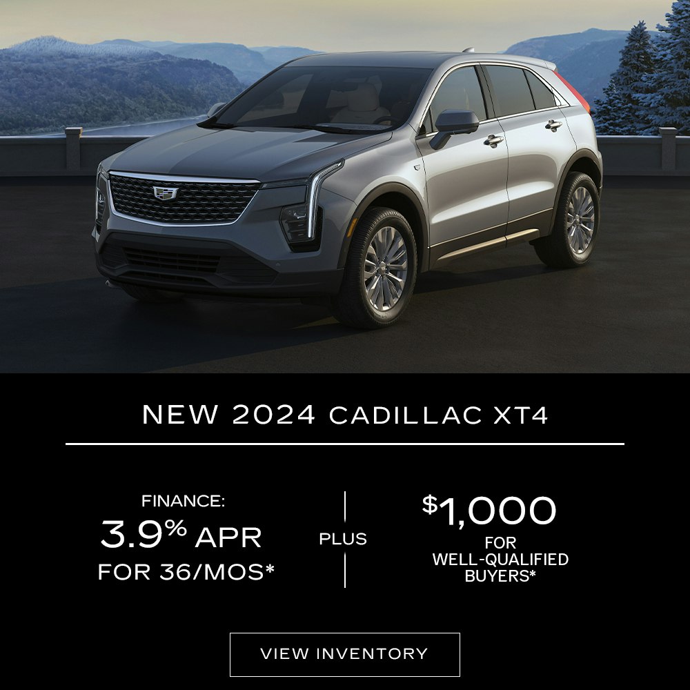 New 2024 Cadillac XT4