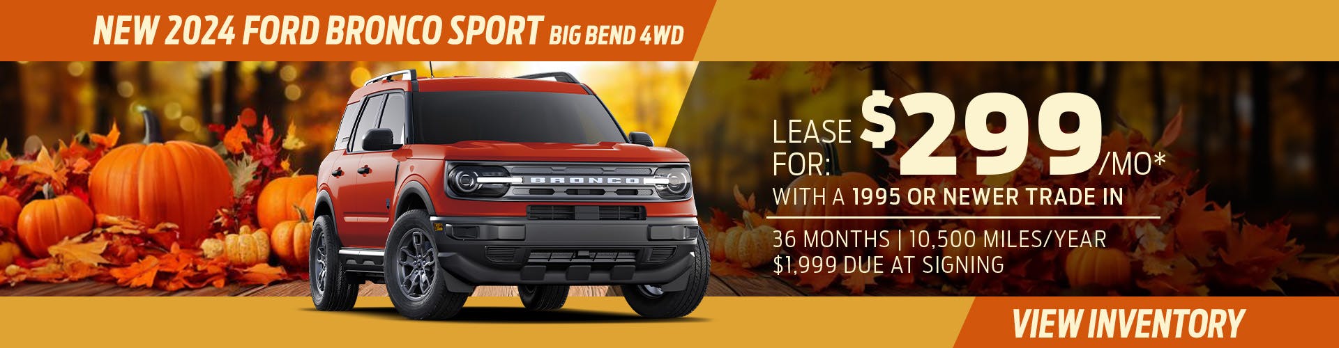 New 2024 Ford Bronco Sport Big Bend 4WD