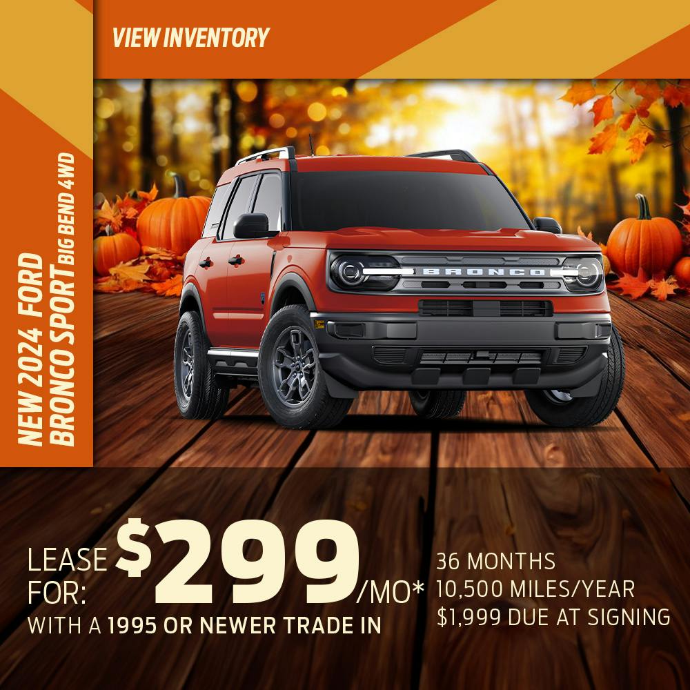 New 2024 Ford Bronco Sport Big Bend 4WD