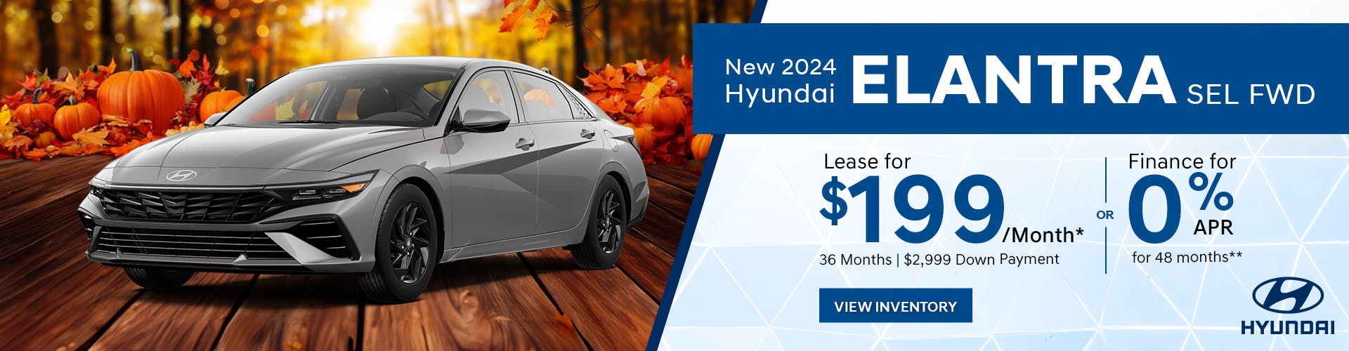 New 2024 Hyundai Elantra SEL FWD