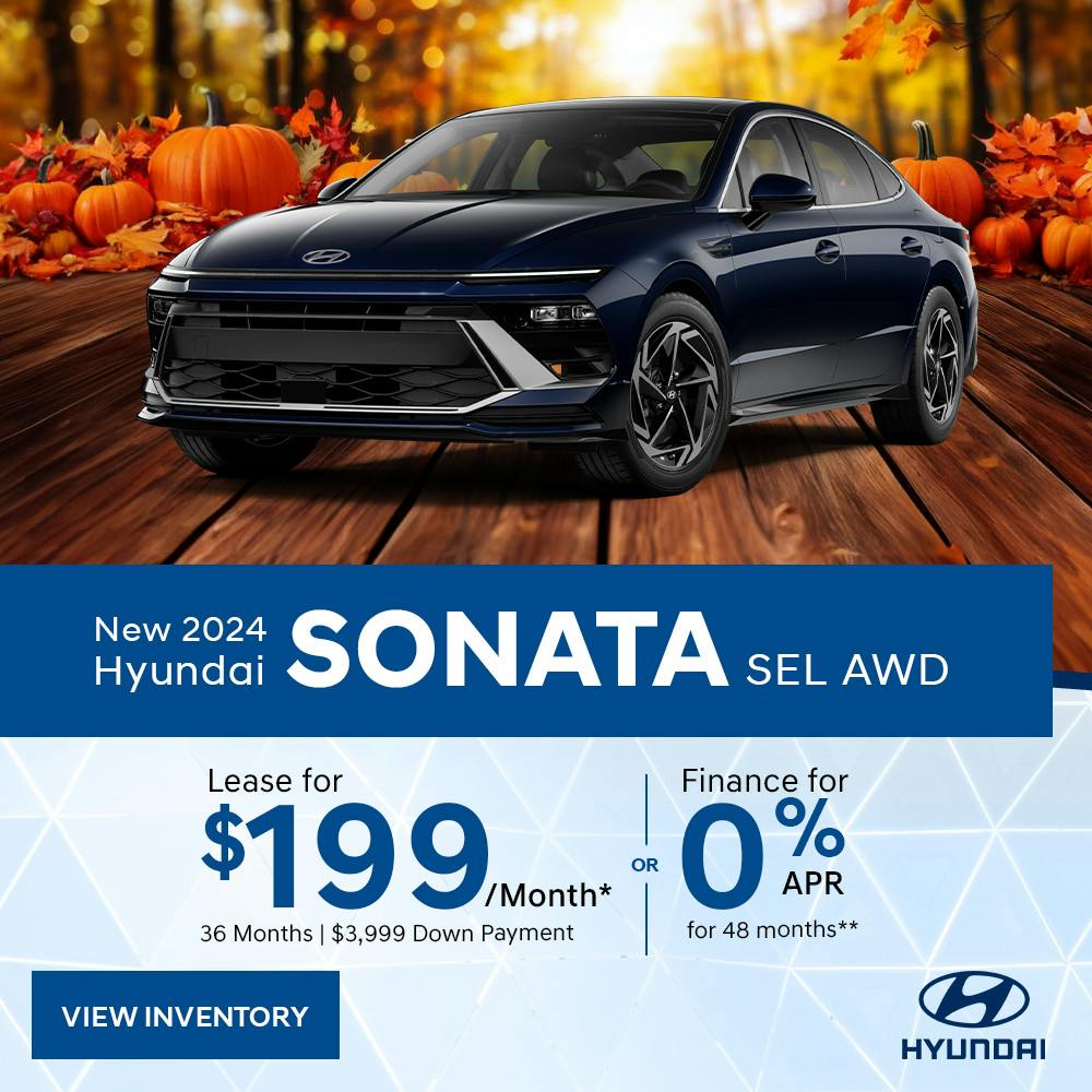 New 2024 Hyundai Sonata SEL AWD