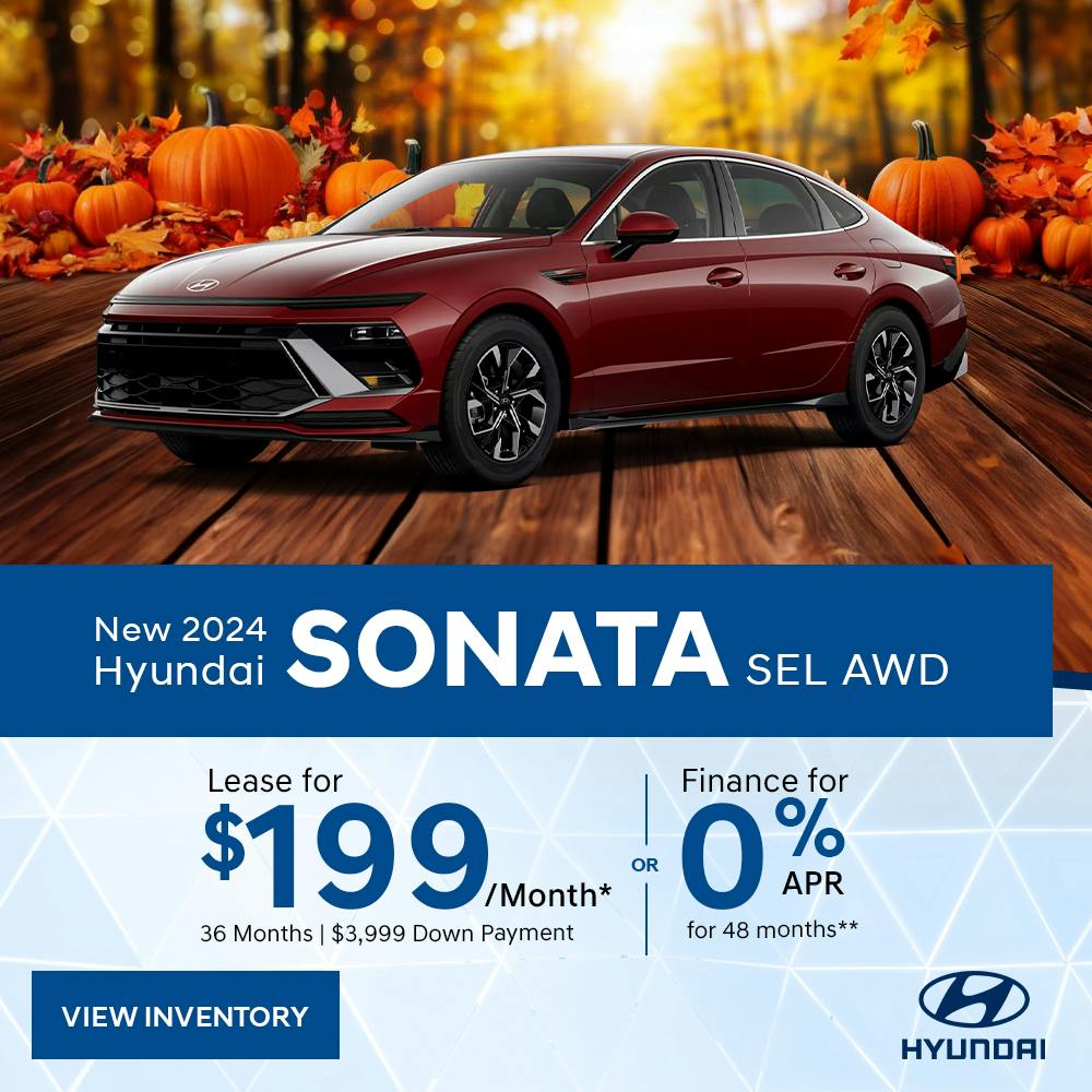 New 2024 Hyundai Sonata SEL AWD