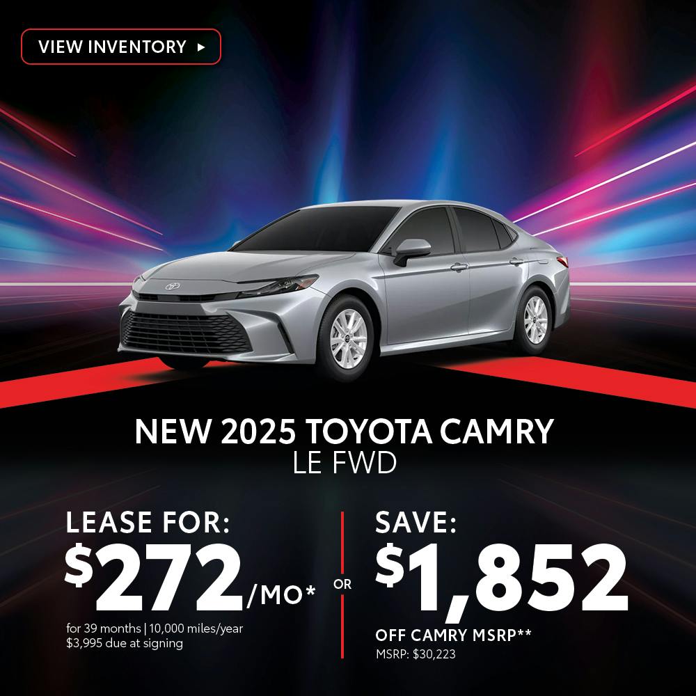 New 2025 Toyota Camry LE FWD