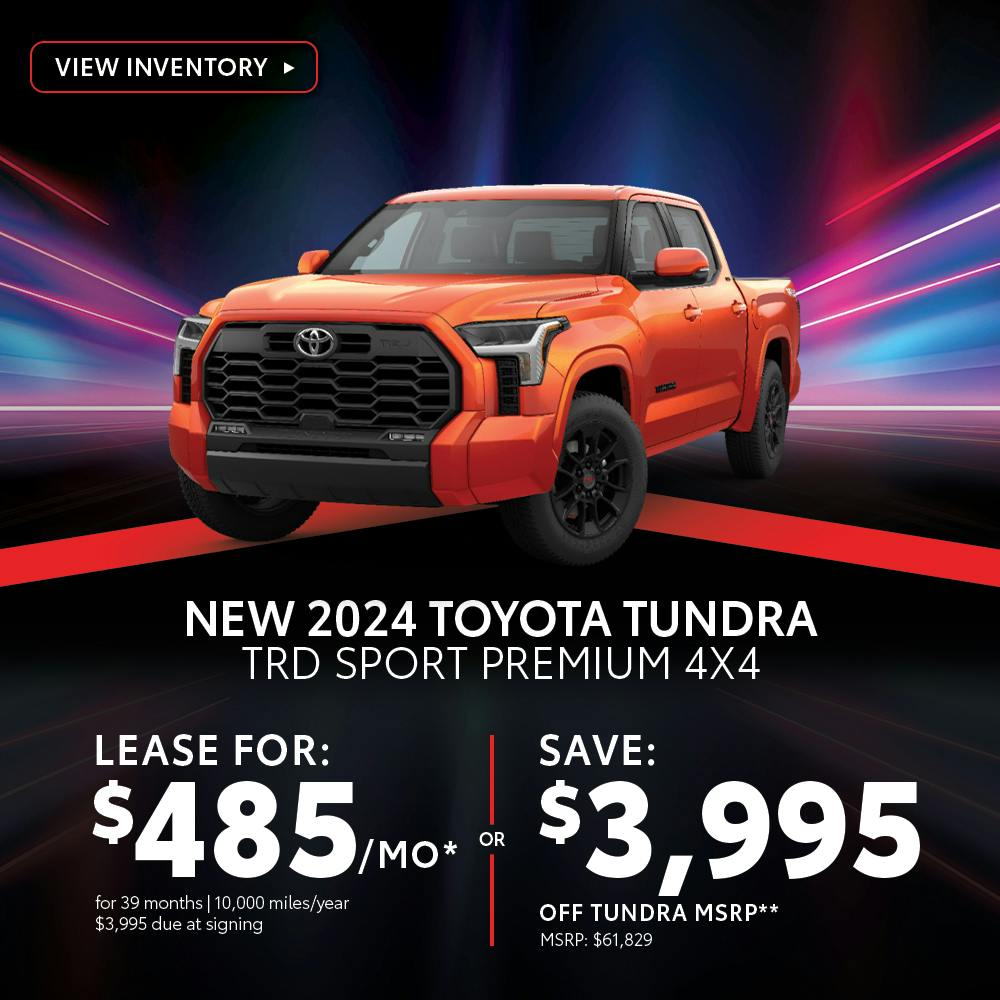 New 2024 Toyota Tundra TRD Sport Premium 4X4