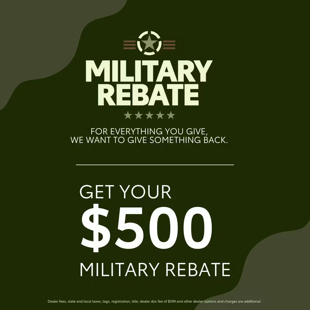 Military Rebate