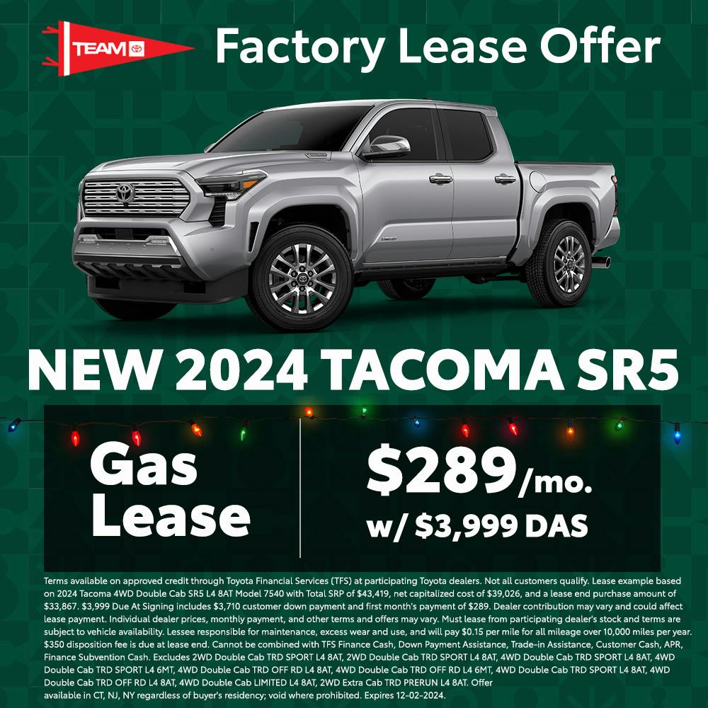 Tacoma SR5 Factory Special Banner